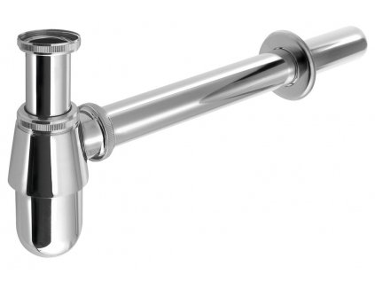 Bruckner Umývadlový sifón 5/4", DN32, nízky, chróm 151.211.1