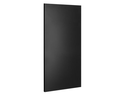 Sapho ENIS kúpeľňový sálavý vykurovací panel 600W, IP44, 590x1200 mm, čierna mat RH600B