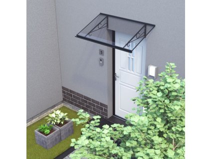 strieška nad dvere LANITPLAST FOSTER 140/79 antracit LG2792 LG2792