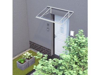 strieška nad dvere LANITPLAST FOSTER 140/79 biela LG2803 LG2803