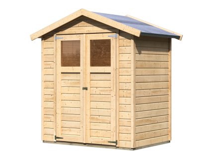 drevený domček KARIBU DAHME 1 (42558) natur LG1700 LG1700