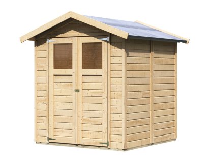 drevený domček KARIBU DAHME 3 (42562) natur LG1701 LG1701