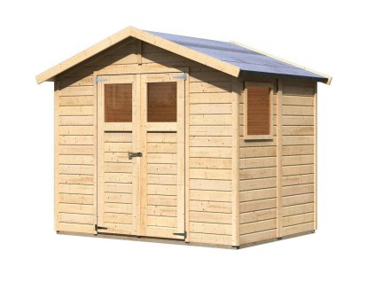 drevený domček KARIBU DALIN 1 (45281) natur LG1702 LG1702