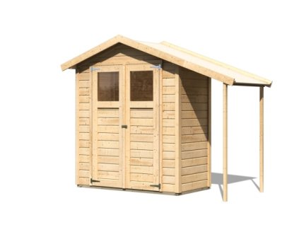 drevený domček KARIBU DANA (23485) natur LG2360 LG2360