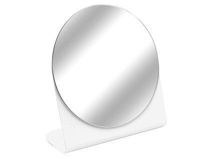 Ridder ARWEN kozmetické zrkadlo na postavenie, priemer 150mm, biela 03008001