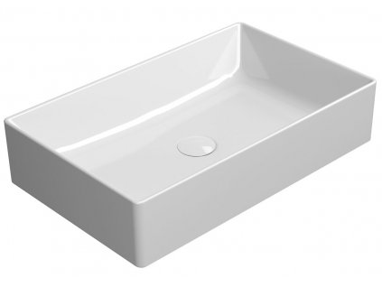GSI KUBE X keramické umývadlo na dosku 60x37 cm, biela ExtraGlaze 945311