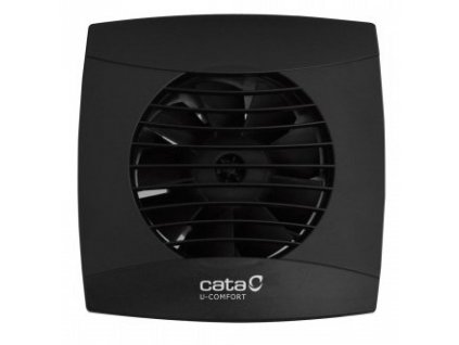 Cata UC-10 VENTILÁTOR UC-10 T kúpeľňový ventilátor axiálny s časovačom, 8W, potrubie 100mm, čierna 01202100