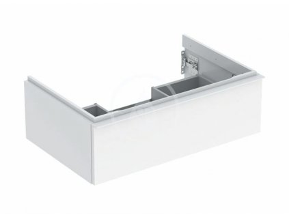 Geberit iCon Umývadlová skrinka, 74x25x48 cm, 1 zásuvka, lesklá biela 502.311.01.1