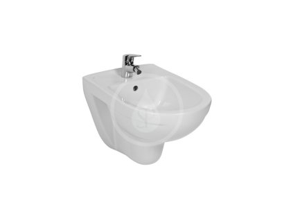 Jika Lyra plus Závesný bidet, otvor na batériu, s bočnými otvormi, biela H8303810003041-AKCIA