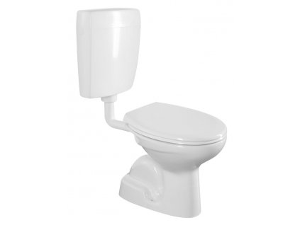 CREAVIT WC kombi, dvojtlačítko 4,5/6l, spodný odpad, biela TP3406