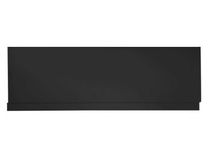 Polysan PLAIN NIKA panel 170x59cm, čierna mat 72525.21