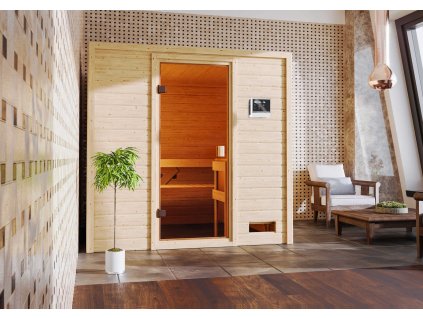 fínska sauna KARIBU ADELINA (6168) LG2495 LG2495
