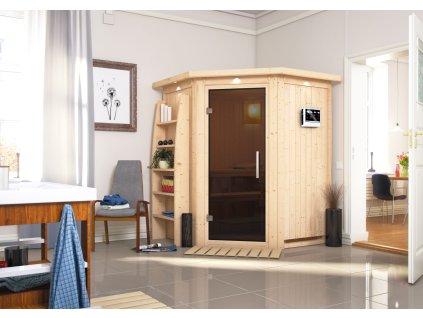 fínska sauna KARIBU LARIN (75604) LG1937 LG1937