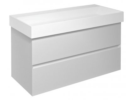 Sapho FILENA umývadlová skrinka 95x51,5x43cm, biela mat FID1210W