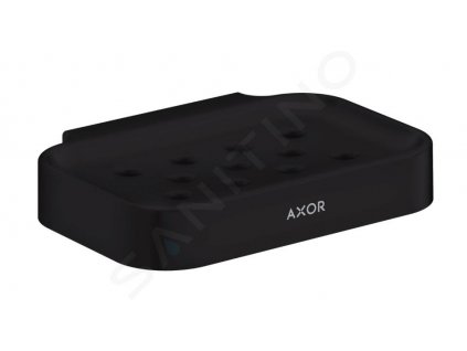 Axor Universal Circular Mydlovnička s držiakom, matná čierna 42805670-AX