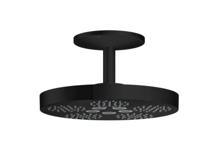 Axor One Hlavová sprcha, priemer 28 cm, 2 prúdy, matná čierna 48494670-AX