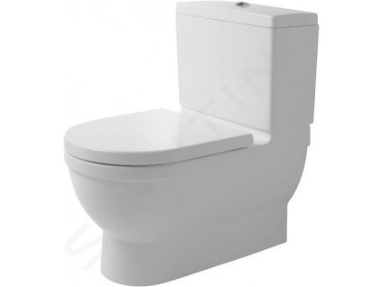Duravit Starck 3 WC misa kombi Big Toilet, s WonderGliss, biela 21040900001