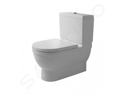 Duravit Starck 3 WC kombi misa, Vario odpad, s HygieneGlaze, alpská biela 2104092000