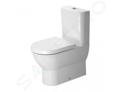 Duravit Darling New WC kombi misa, Vario odpad, s HygieneGlaze, biela 2138092000