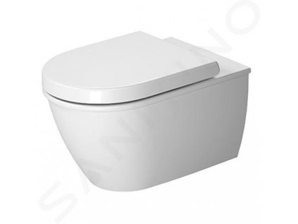 Duravit Darling New Závesné WC, Rimless, HygieneGlaze, biela 2557092000