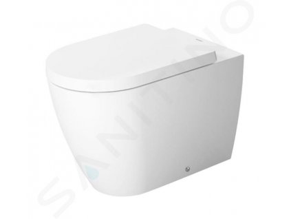 Duravit ME by Starck Stojace WC, zadný odpad, biela/matná biela 2169092600