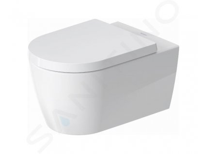 Duravit ME by Starck Závesné WC s HygieneFlush, Rimless, HygieneGlaze, biela 2579092000