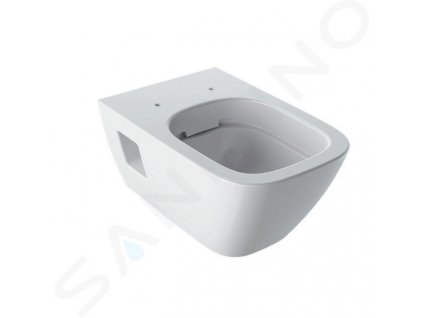 Geberit Selnova Square Závesné WC, 540x350 mm, Rimfree, biela 501.546.01.1