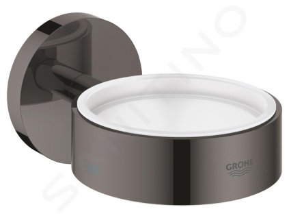 Grohe Essentials Držiak pohára/mydlovničky, tmavý grafit 40369A01-GR