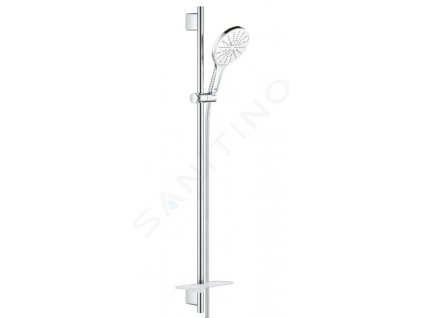 Grohe Rainshower SmartActive Súprava sprchovej hlavice 150 9,5 l/min, 3 prúdy, tyče 900 mm a hadice, mesačná biela 26594LS0-GR
