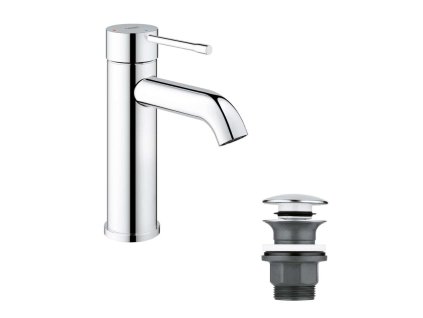 Grohe Essence New Umývadlová batéria s výpustom Push-Open, chróm 23797001-GR