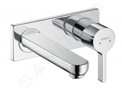 Hansgrohe Metris S Umývadlová batéria pod omietku, chróm 31162000-HG