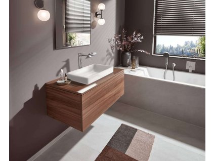 Hansgrohe Vivenis Umývadlová batéria 250, s výpustom, EcoSmart, chróm 75040000-HG