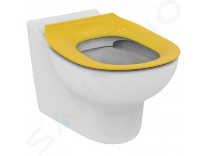 Ideal Standard Contour 21 WC sedadlo detské 7 – 11 rokov (S3128 a S3126) bez poklopu, žltá S454579