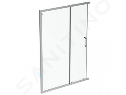 Ideal Standard Connect 2 Posuvné sprchové dvere, dvojdielne, 1000 mm, silver bright/číre sklo K9262EO