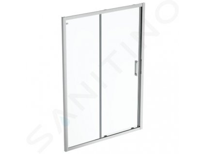 Ideal Standard Connect 2 Posuvné sprchové dvere, dvojdielne, 1000 mm, silver bright/číre sklo K9273EO