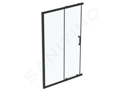Ideal Standard Connect 2 Sprchové dvere posuvné, dvojdielne, 1200 mm, čierna/číre sklo K9264V3
