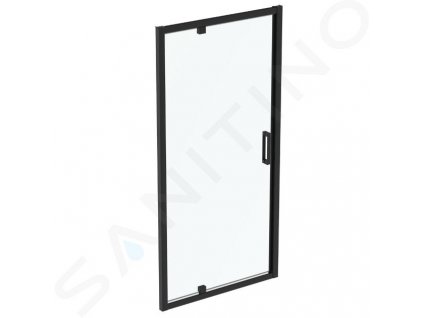 Ideal Standard Connect 2 Pivotové sprchové dvere 900 mm, čierna/číre sklo K9270V3
