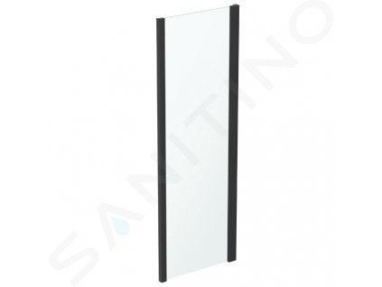 Ideal Standard Connect 2 Pevná bočná stena 700 mm, čierna/číre sklo K9297V3