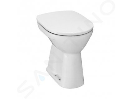 Jika Lyra plus Stojace WC, ploché splachovanie, biela H8253870000001