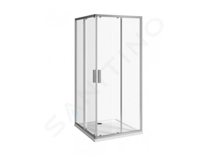 Jika Nion Sprchový kút 900x900 mm, Jika perla Glass, strieborná/transparentné sklo H2512N20026681