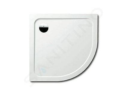 Kaldewei Ambiente Štvrťkruhová sprchová vanička Arrondo 870-2, 900x900 mm, antislip, polystyrénový nosič, biela 460035000001