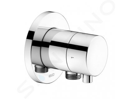 Keuco IXMO Uzatvárací a prepínací ventil pod omietku, 2 výstupy, s pripojením sprchy, chróm 59557011101