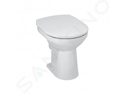 Laufen Pro Stojace WC, 470x360 mm, zadný odpad, s LCC, biela H8219564000001