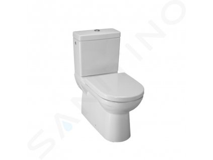 Laufen Pro WC kombi misa, 670x360 mm, zadný/spodný odpad, s LCC, biela H8249584000001