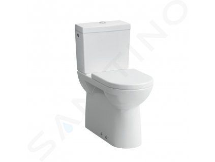 Laufen Pro WC kombi misa, 700x360 mm, zadný/spodný odpad, biela H8249550000001