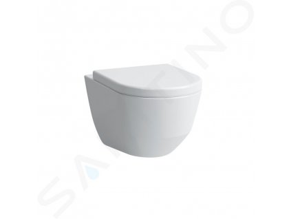 Laufen Pro Závesné WC, 530x360 mm, Rimless, biela H8209660000001