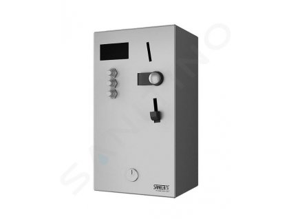 Sanela Príslušenstvo z nehrdzavejúcej ocele Mincový automat na jednu až tri sprchy – priame ovládanie SLZA 01M