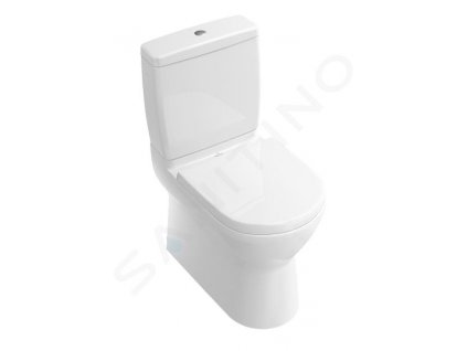 Villeroy & Boch O.novo WC kombi misa, Vario odpad, CeramicPlus, alpská biela 565810R1
