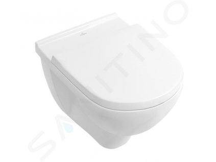 Villeroy & Boch O.novo Závesné WC, DirectFlush, AntiBac, CeramicPlus, alpská biela 5660R0T2