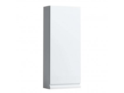 Laufen Pro S Bočná skrinka, 85x35x18 cm, pánty vľavo, lesklá biela H4831130954751